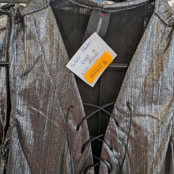 New Women's Silver Dress - Picture 3 of 4